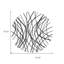 Sculpture dimensionnelle suspendue abstraite 30 "X 30"