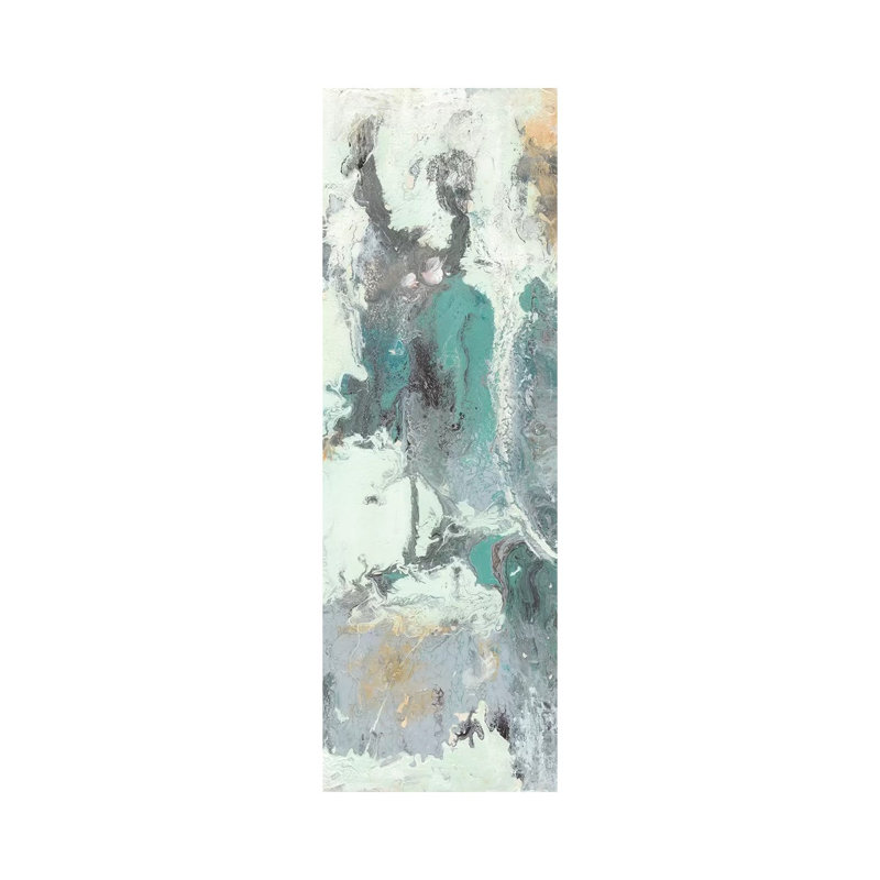 Dancing With Love I by Lila Bramma - Wrapped Canvas Painting, 30.48 cm H x 91.44 cm W x 1.91 cm D
