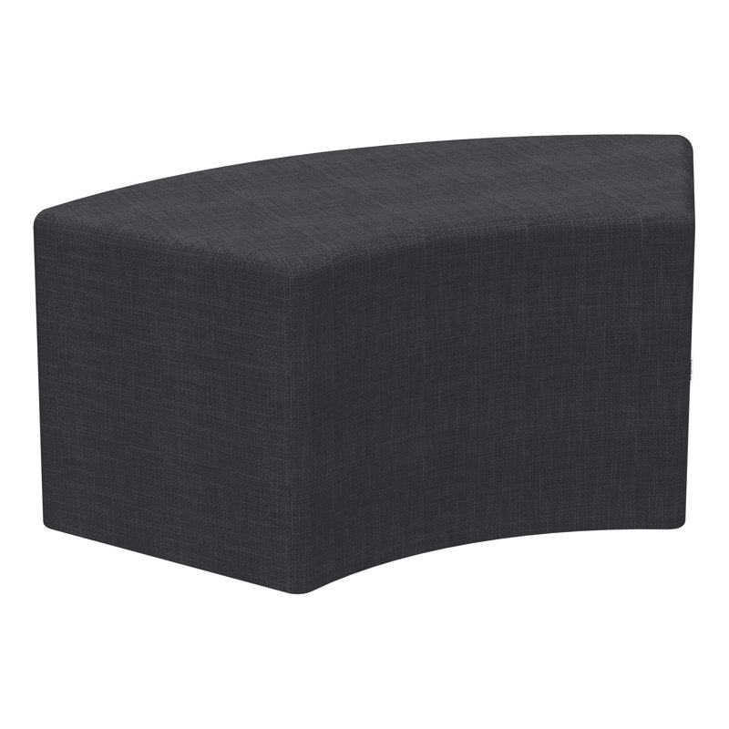 Tabouret S-Curve structuré en savoir plus, Bleu marine hachuré