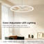 Ventilateur de plafond de 71 cm avec lumière et télécommande, ventilateur de plafond moderne à DEL blanche pour chambre à coucher, moteur à courant continu écoénergétique, ventilateur moderne-1808376437-1808376392