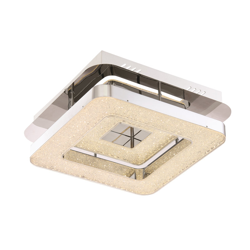 Tamia LED Flush Mount, Chrome