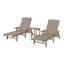 Ensemble de 3 chaises longues inclinables Laguna-68234441