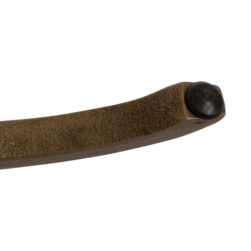 Table d'appoint ronde Sand Cast, Gold