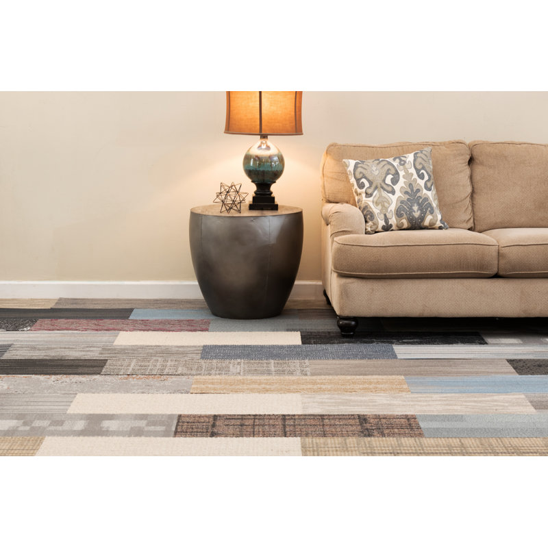 Carreau de tapis auto-adhésif 12 po x 36 po DIY