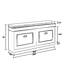 Banc de rangement dissimulé pour chaussures avec tiroirs rabattables et siège rembourré - Rangement de vestibule avec tablettes amovibles, fabrication robuste en panneau de fibres à densité moyenne