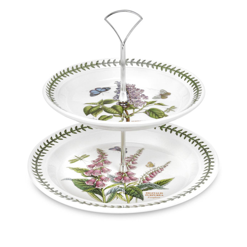 Portmeirion, Botanic Garden - 2 Tier Cake Stand