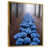 Toile avec cadre flottant or