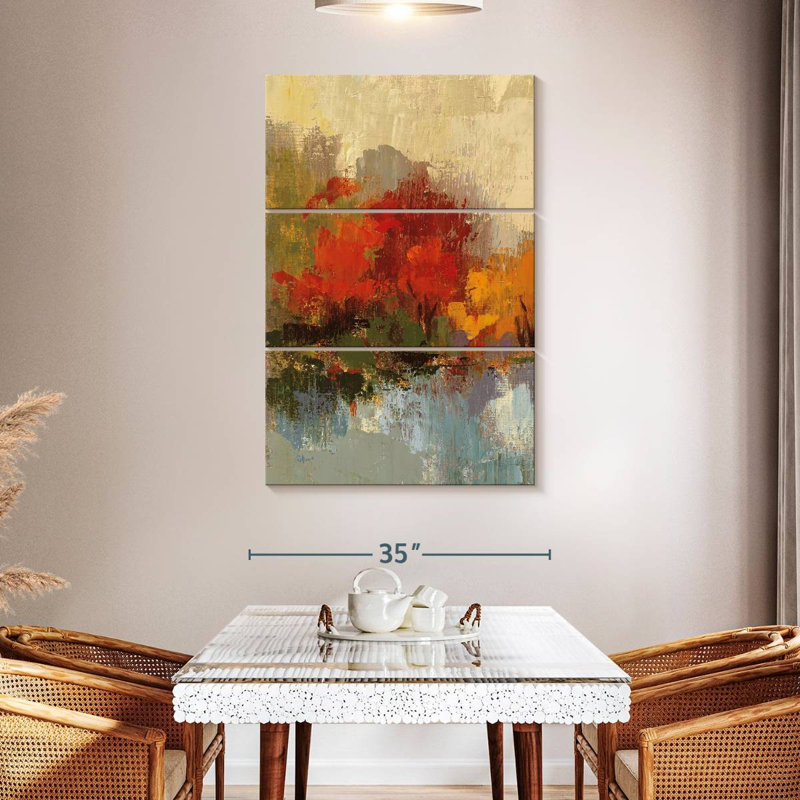 Avery Fall Riverside III, 50" H x 32" W