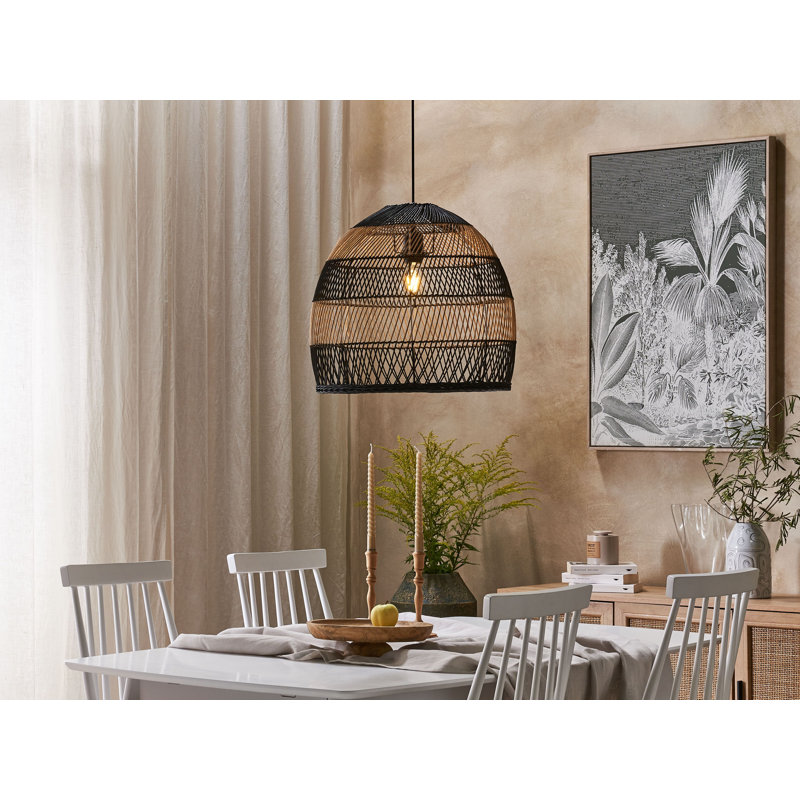 Onaway 1 - Light Natural Dome Pendant