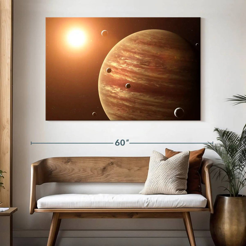 Oberle Sunny Jupiter, 34" H x 51" W