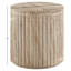 Table de bout intérieure / extérieure en béton beige Catania-124198033
