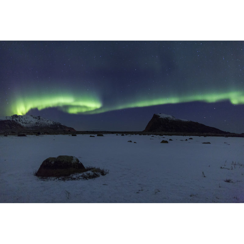 Northern Lights by DieterMeyrl - Wrapped Canvas Print, 81cm H x 122cm W x 3.8cm D