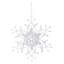 Ornement en métal en flocon de neige en forme de noël