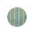 Machine Washable Light Blue Creative Patterned Decorative Rug