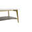 Coffee Table Rectangular Center Table For Living Room Open Space Side Table With Metal Frame
