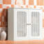 Pharmacie avec rangement, panneau de fibres à densité moyenne, armoire murale blanche moderne pour la maison