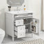 Armoire de rangement moderne avec 3 tiroirs-1247945080