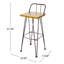 Tabouret de bar Industial