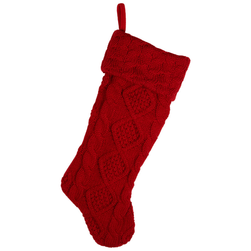Bas de polyester, Rouge