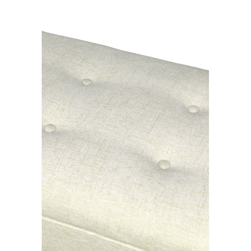 Amora Upholstered Bench, Bone