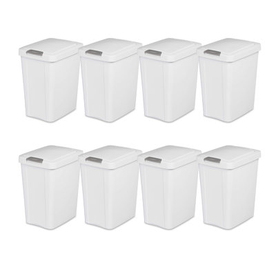 7.5 Gallon Touch Top Waste Basket