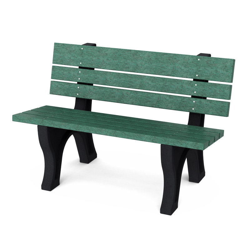 Banc Heritage Park, Vert / noir, 4 pi