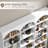 Triple Wide Bookcase 71''X 59''X 9.25''-1295548125