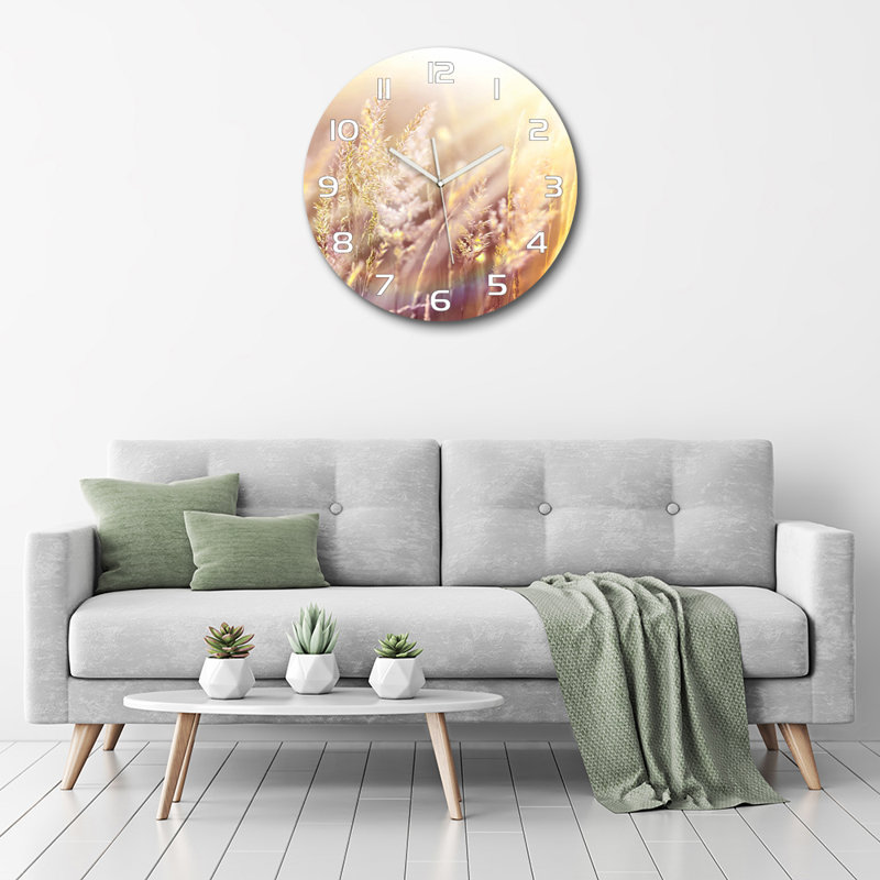 Johaniel Glass Wall Clock