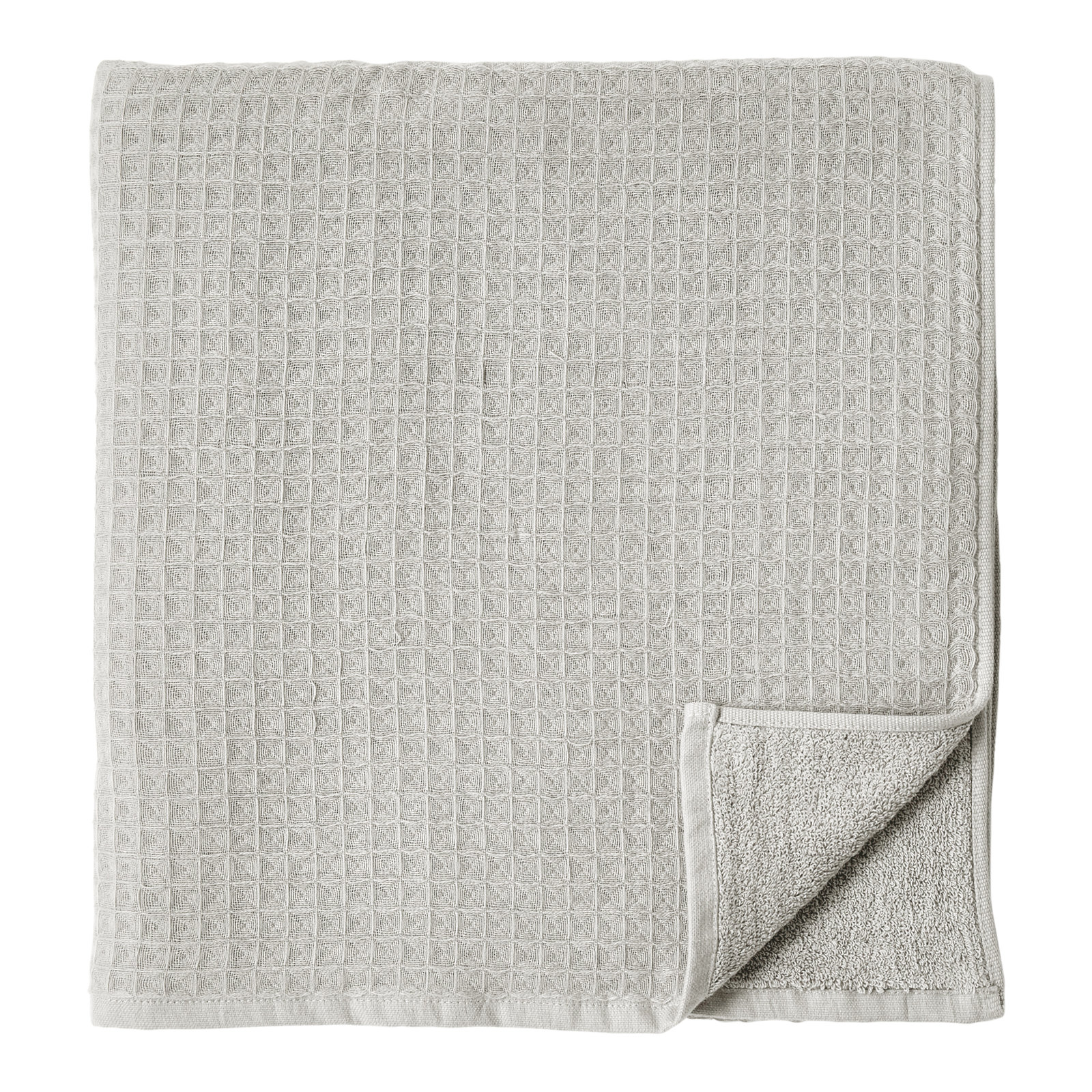 Waffle Twist Cotton Bath Towel, Linen, Bath Towel - 1 Pack
