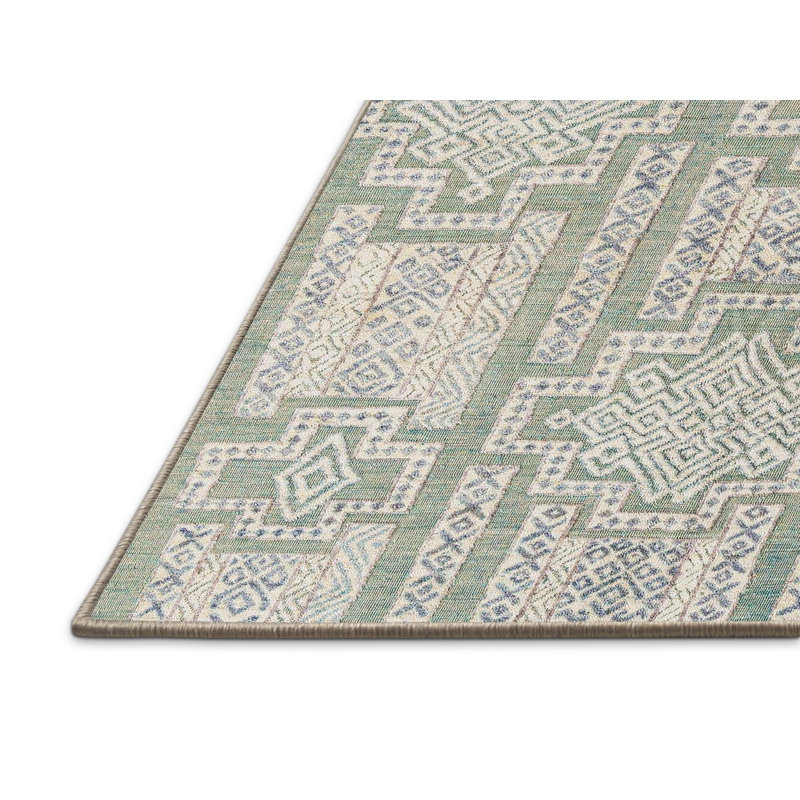 Abstract Indoor Rug, Rectangle 4' x 6'