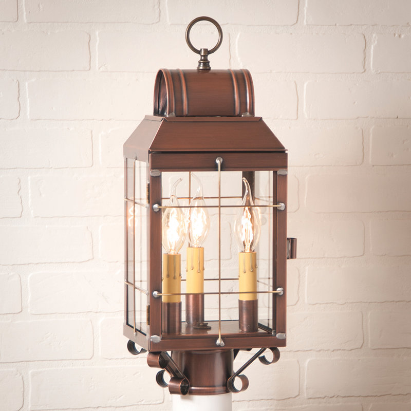 Lundy Lantern Head, Antique Copper