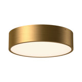 Mossy Glass Flush Mount