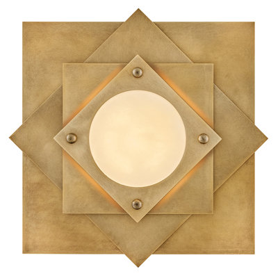 Claude Alabaster LED Flush Mount