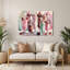 Desserts Milkshake gris, art mural en métal-615571384