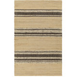 Maliana Striped Handmade Flatweave Jute/Wool Area Rug