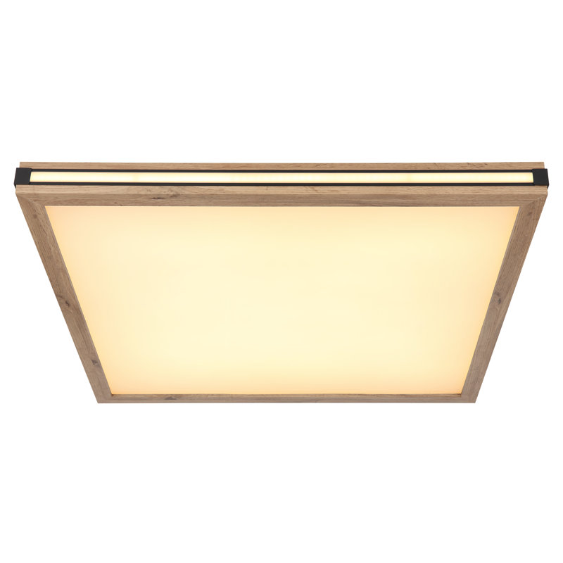 Curtner Manufactured Wood LED Flush Mount