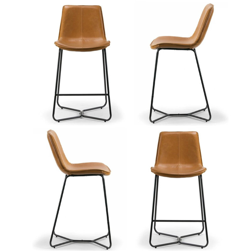 Tabouret de comptoir rembourré 25 po Tycere