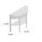 Evangelyne 33.9'' Solid Wood Console Table-516786963
