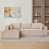 Velours côtelé beige sélectionné