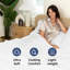 Drap plat doux - Drap de dessus rafraîchissant, respirant et infroissable-106537322-106537326