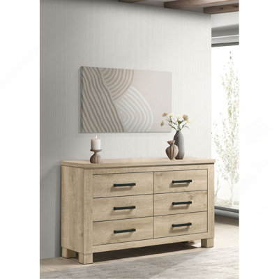 Commode de chambre à 6 tiroirs