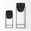 Bumble Black Plant Stands