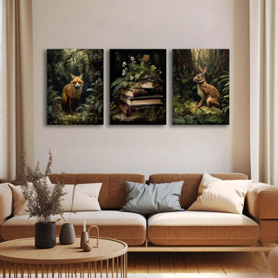 3 Piece Wrapped Canvas Print