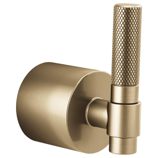 Litze® Single-Handle Freestanding Tub Filler - Less Handle, Luxe Gold, T-Lever
