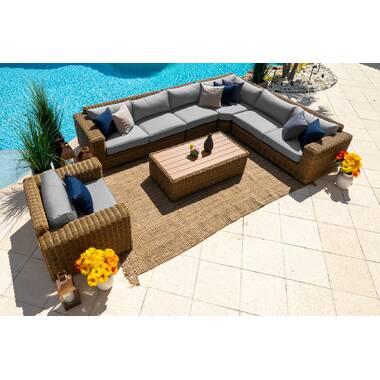 Tommy Bahama Outdoor Harbor Isle 5 - Person Outdoor Seating Group with  Cushions - Wayfair Canada