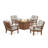 Oxford 5 Piece Multiple Chairs Seating Group with Cushions-127280784-88752657