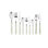 Fantasia 54 - Piece Flatware Set - Service for 6