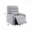 Fauteuil inclinable électrique en cuir Aire