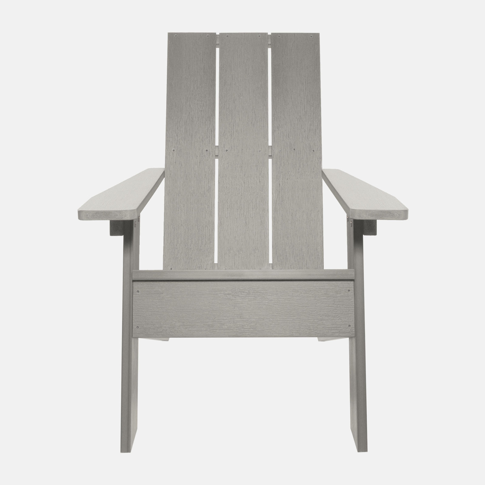 Byrnes Outdoor Adirondack Chair, Harbor Gray