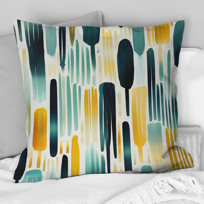 Coussin décoratif en polyester, H 18 po x l 18 po